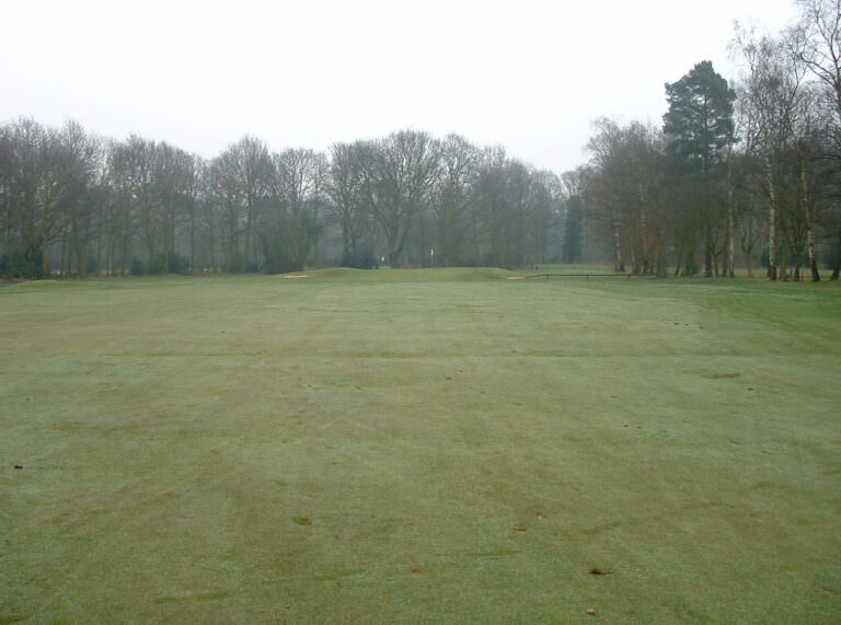 Hole 7 approach - before