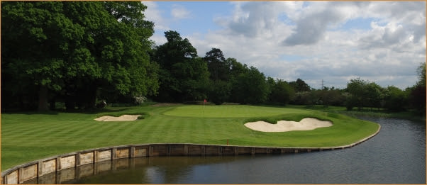 The new look 7th hole at The Buckinghamshire