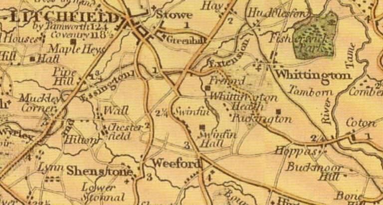 Old WHGC location map - credit Jonathan Gaunt