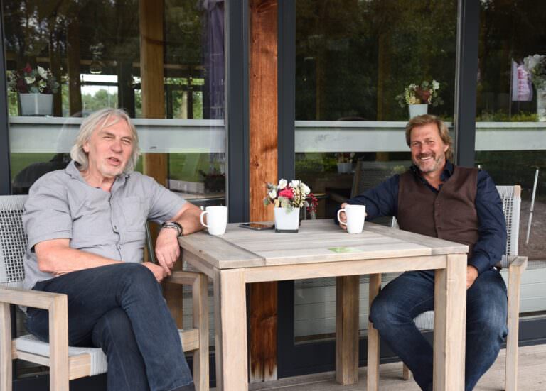 Owner Peter Merck and his GCA Rainer Preißmann discussing the result (Pictures and plans by Rainer Preißmann; Red Golf; Jörn Kipping)