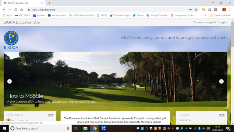 EIGCA Education Website