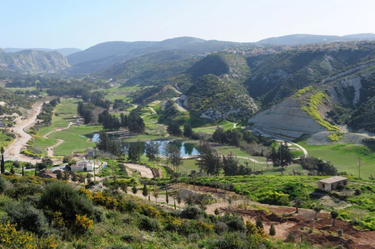 View up Valley
