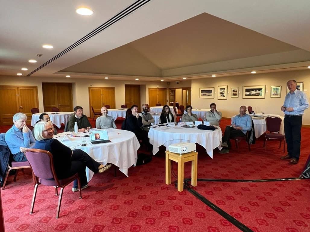 Students of the EVQGCD at Workshop 1, Celtic Manor