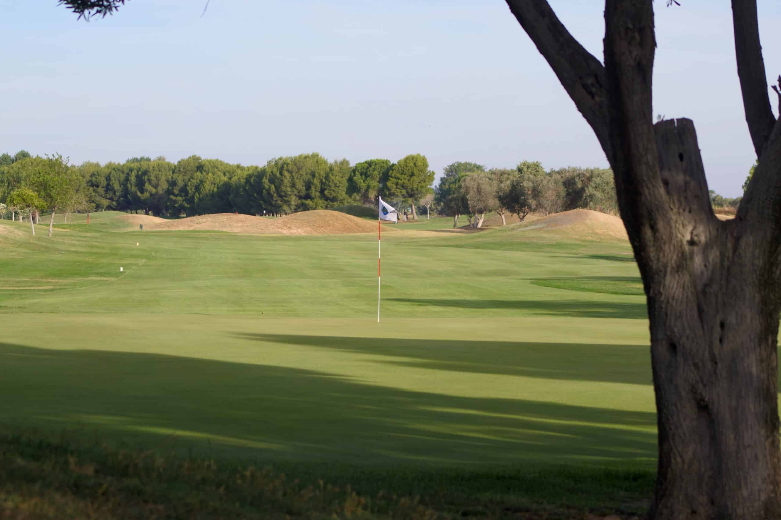 Los Lagos Zaragoza. Hole Number 9