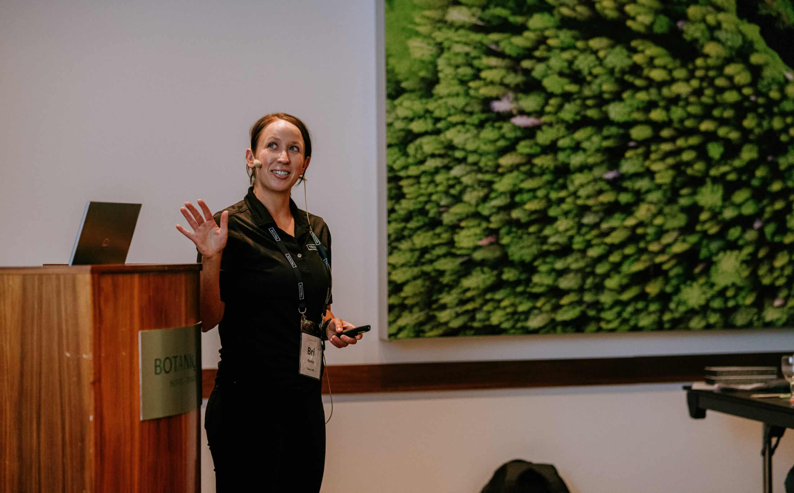 Brianne Kenney Sustainability at the 2024 Troon Int Agronomy Conference