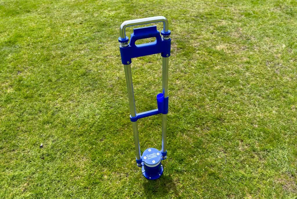 Seed Shot 2 - Photo courtesy of Campey Turf Care Systems