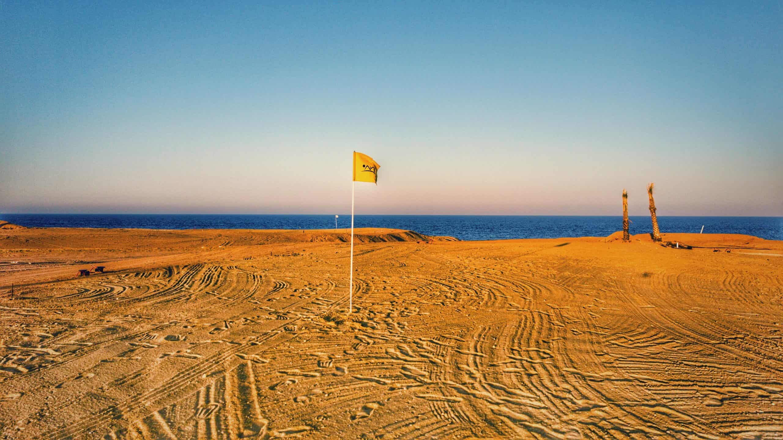 Soma Bay, Egypt - Greens 13 and 14. Tim Lobb. Copyright Soma Bay