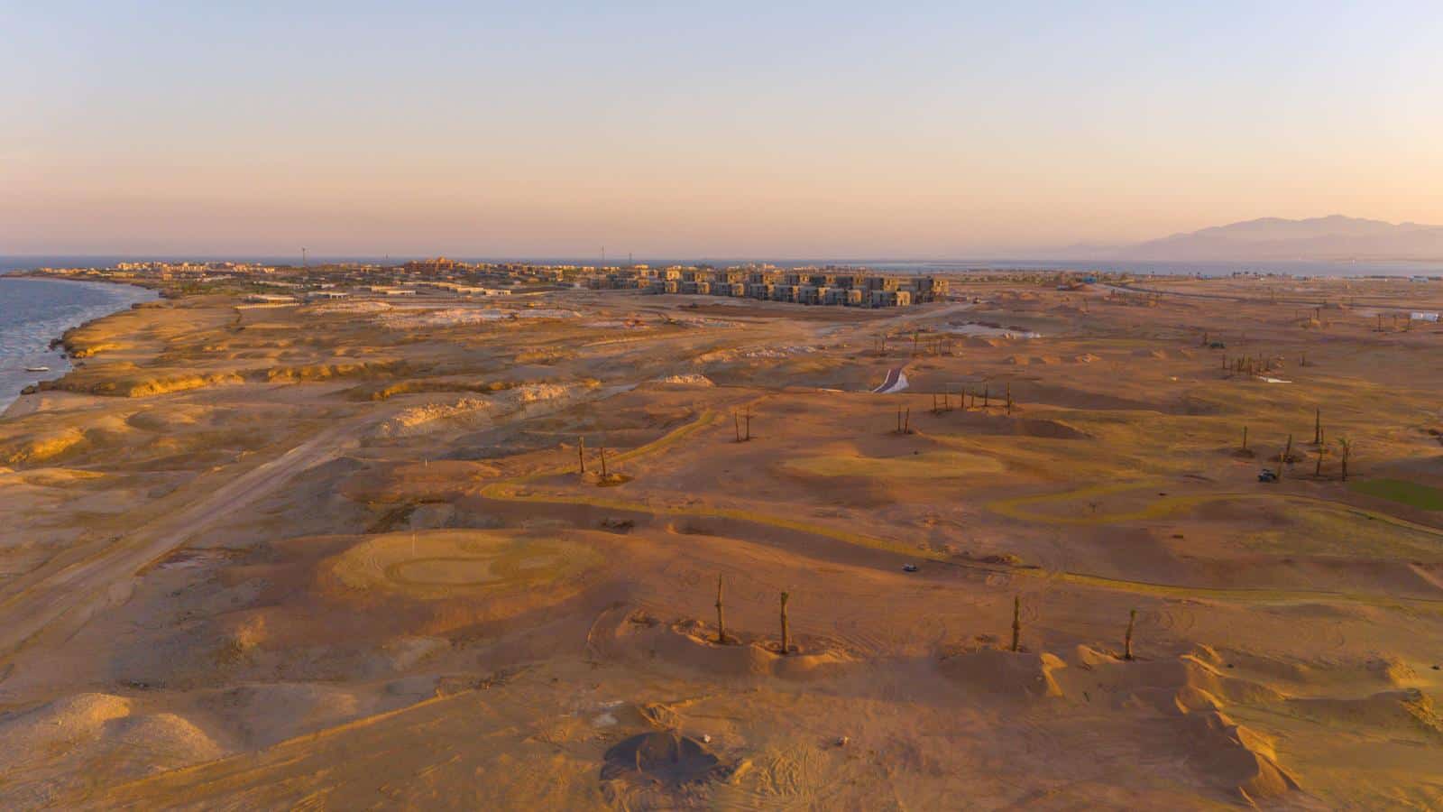 Soma Bay, Egypt - Holes 13 and 14. Tim Lobb. Copyright Soma Bay