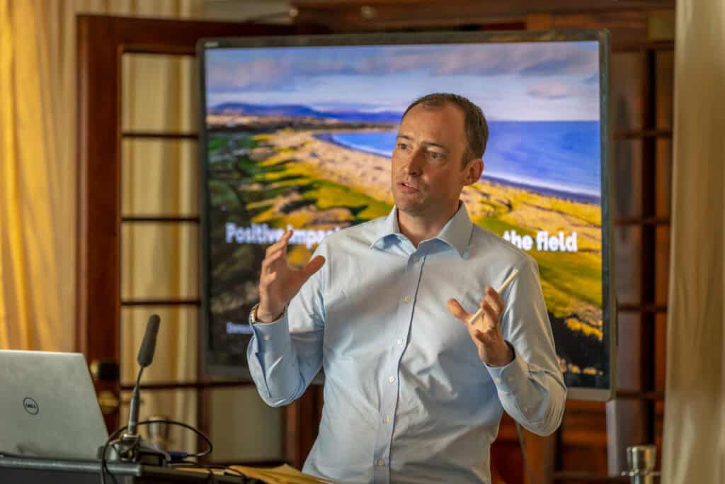 Sam Thomas, GEO Foundation at the EIGCA Conference, May 2025