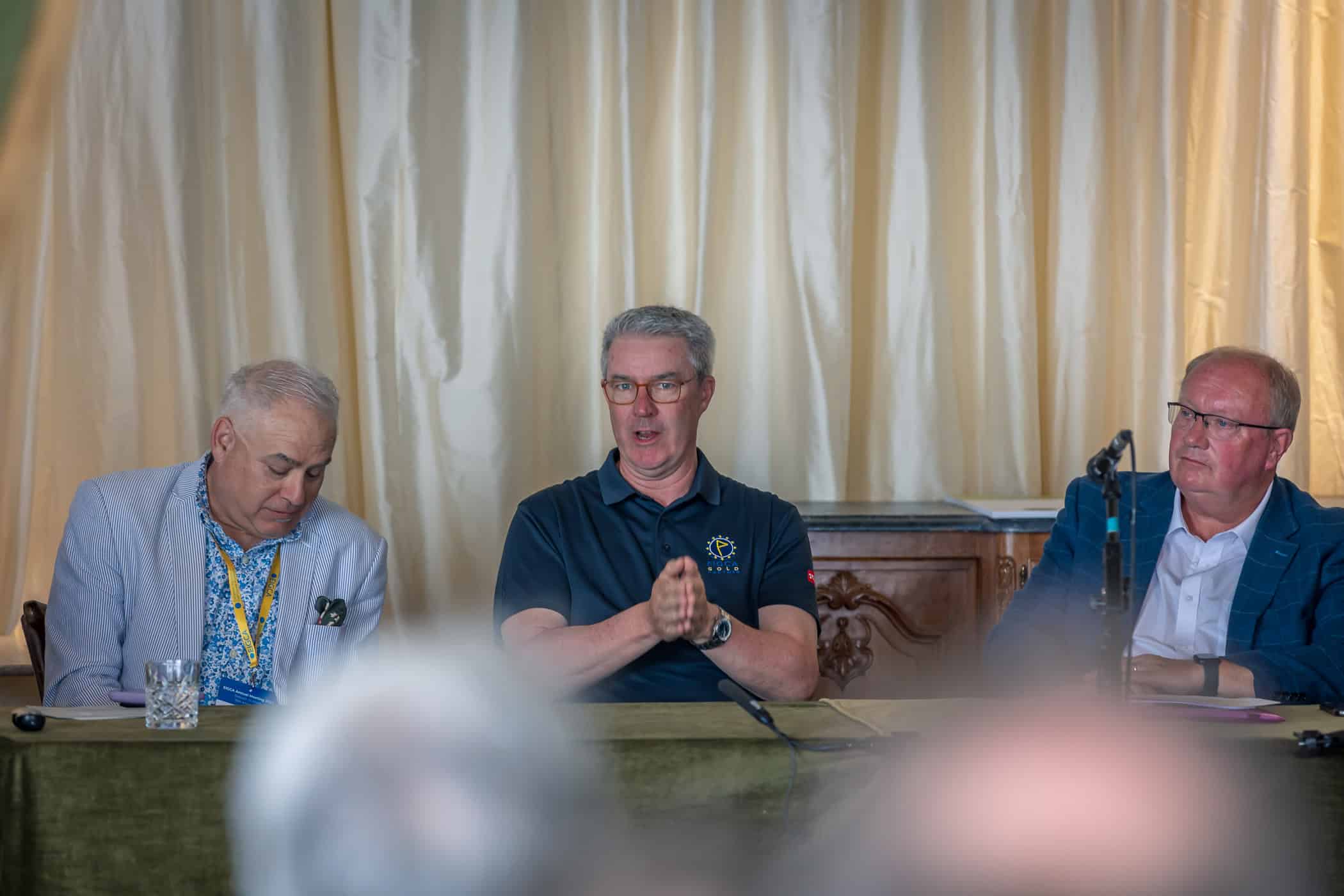EIGCA Conference, May 2025 (left to right) - Hal Philips, Andy Brown, Paul Bush