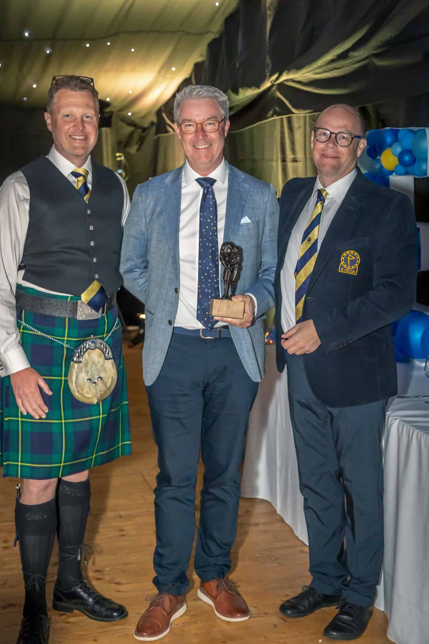 Andy Brown presented with the Harry Colt Award, May 2025
