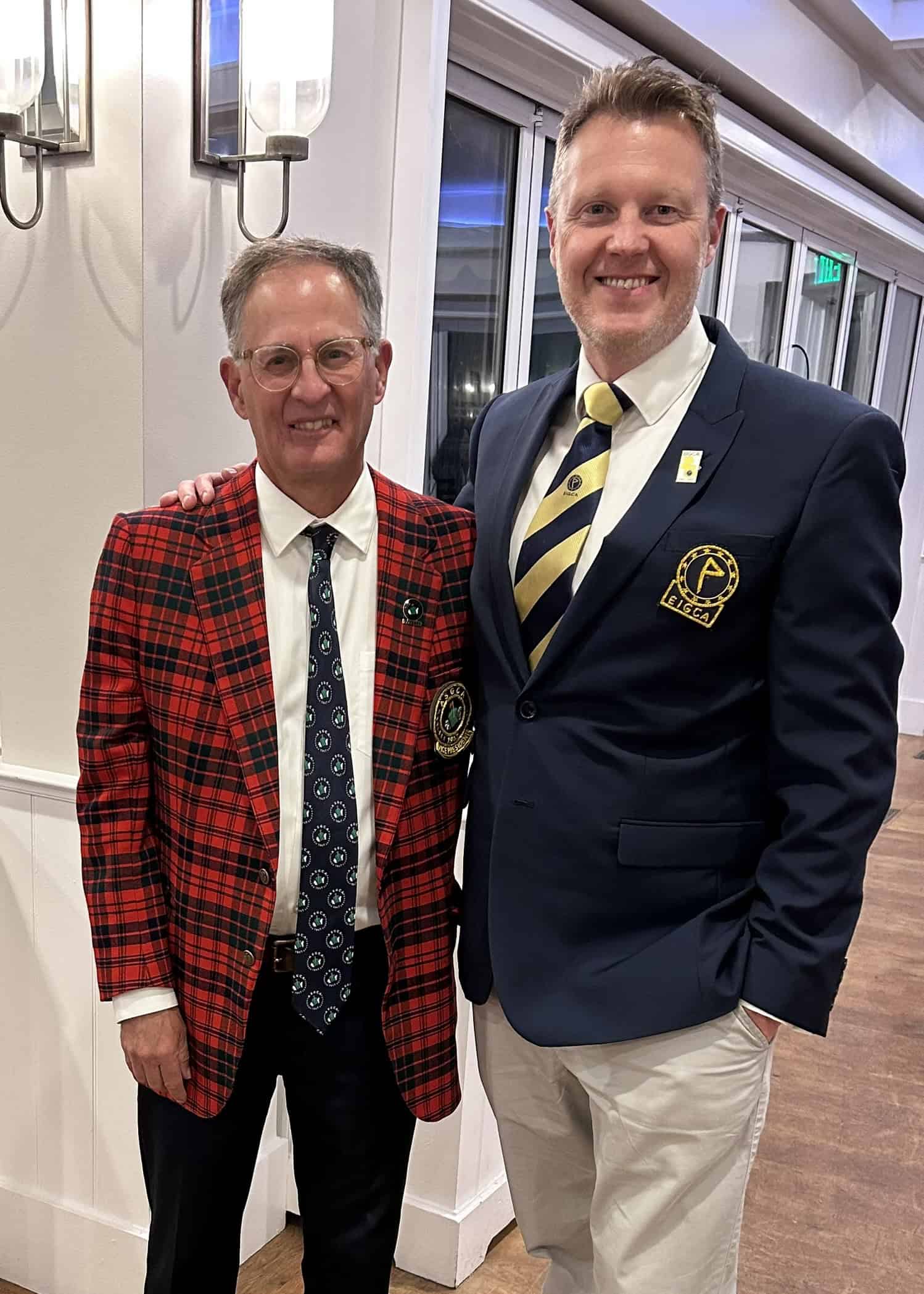 ASGCA 2025 - ASGCA President Mark Mungeam and Gary Johnston