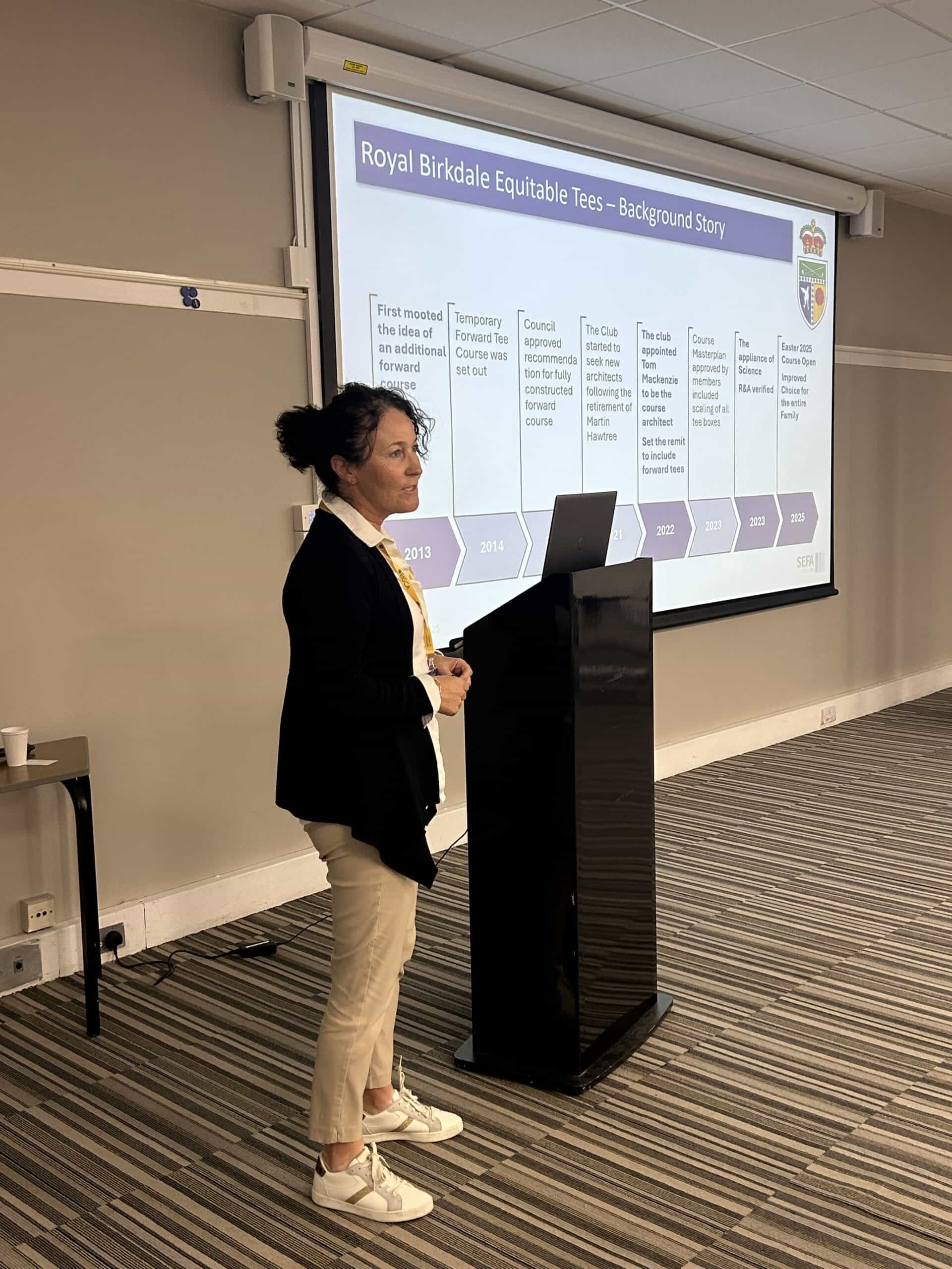 Learning Live 2025 - Sharon Eales, Royal Birkdale